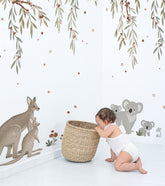 LILYDALE - Grand sticker - Famille koalas